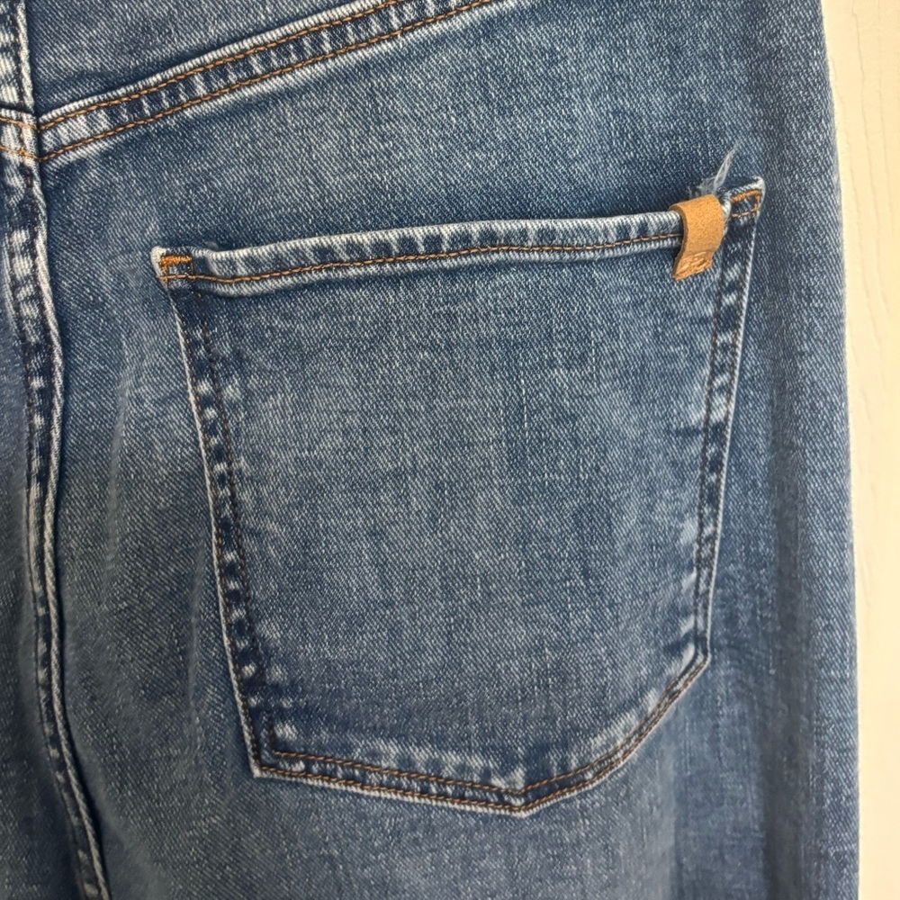 Joe’s Jeans Wide‑Leg High‑Rise Denim Blue Women’s Size 27 34” Inseam - Picture 5 of 8